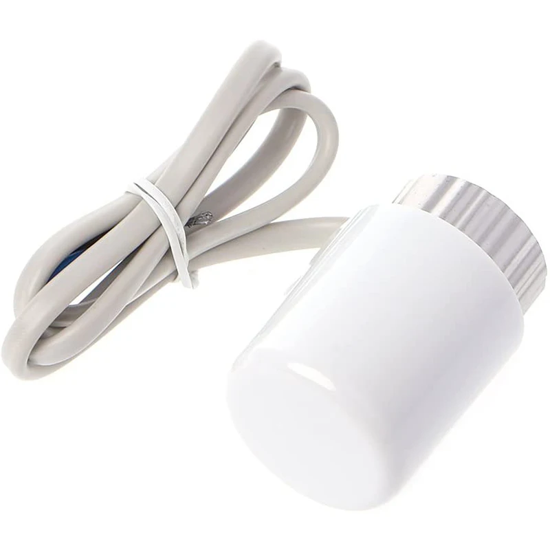 220V NO NC Electric Thermal Actuator Valve Head for Thermostat Manifold Underfloor Heating Radiator Normally Open Close IP54