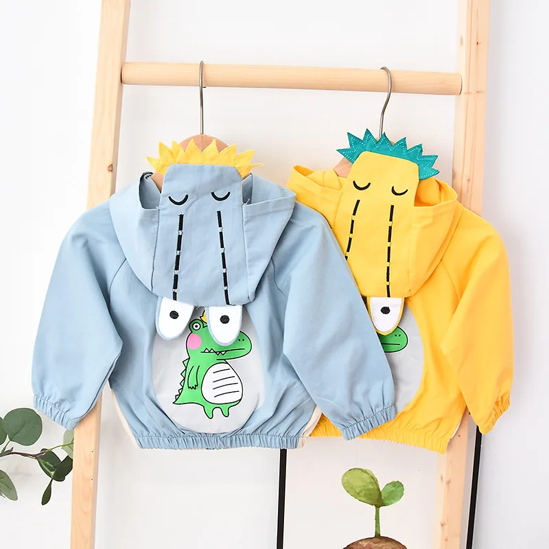 Cartoon Spring and Autumn Children's Jacket New Boys and Girls Outing Clothes Jacket Children's Zipper Cardigan Toddler