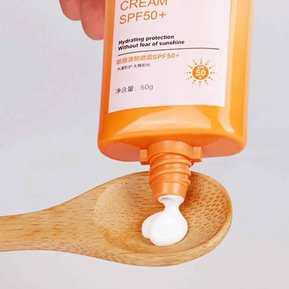 

Spring And Summer Spf 50 Sunscreen Whole Body Isolation And Care Sunscreen Waterproof E9V4 Skin Uv Sweatproof X0U3