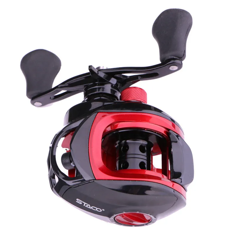 

Raft Fishing Wheel Luya Fishing Wheel Fishing Reel Left and Right Hand Pikestaff Rod Wheel 18 Axis Fishing Reel Fishing Wheel