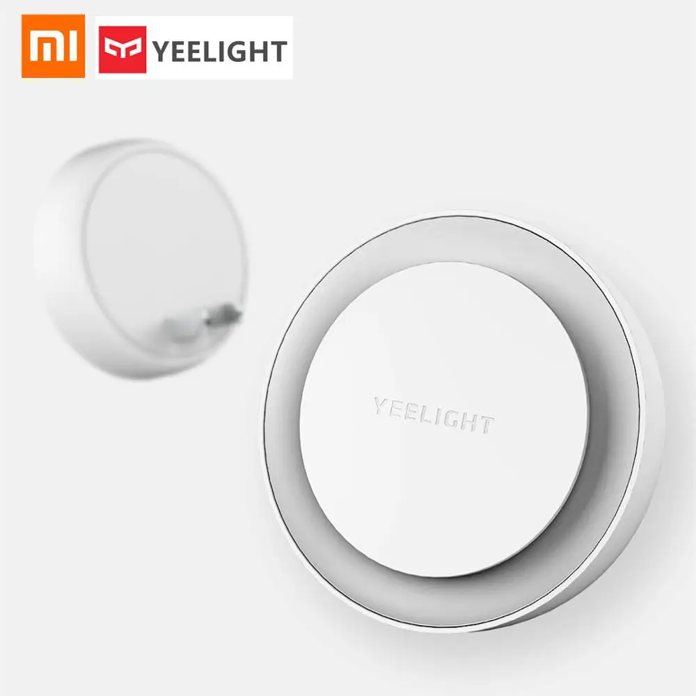 Светодиодный индукционный ночник mi jia Yeelight с чувствительным к свету датчиком для спальни коридора Xiao mi инфракрасная Ночная лампа