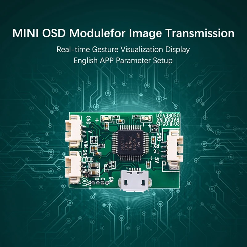 Radiolink мини-модуль OSD для Mini Pix/Pixhawk плата контроллера полета Радиоуправляемый Дрон