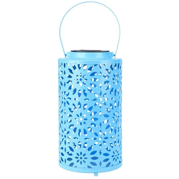

Solar Lanterns Hanging Outdoor Solar Lights Decorative Tabletop Lantern Metal Waterproof LED for Patio Pathway Deck Yard