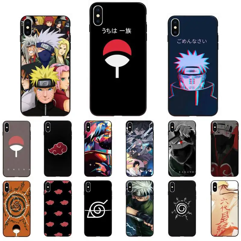 Чехол для телефона Hokage Naruto Kakashi с японским аниме IPhone 11 Pro XS MAX 8 7 6 6S Plus X 5 5S SE XR |