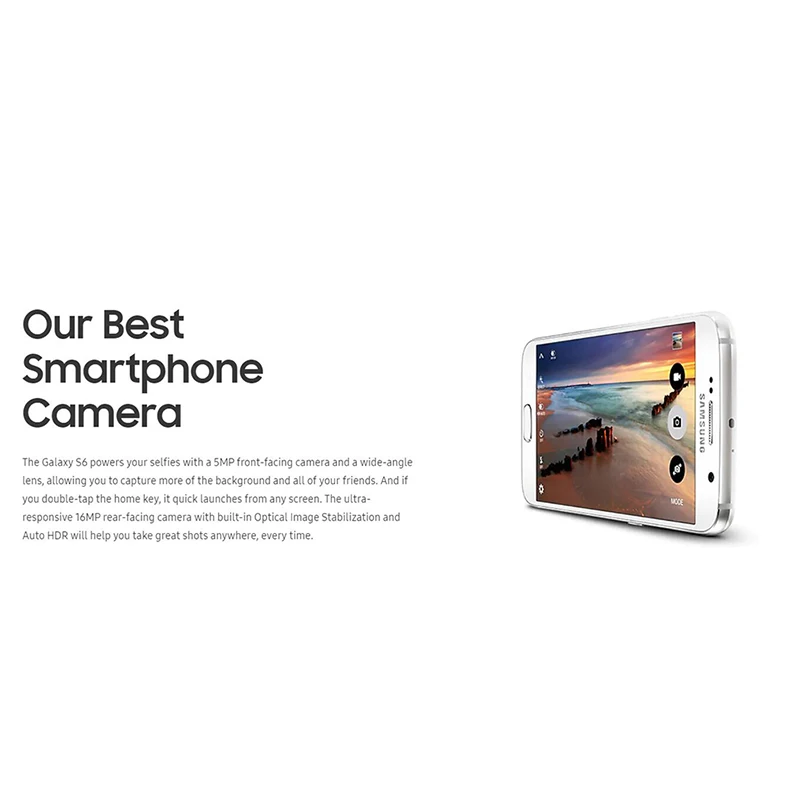 samsung Galaxy S6 G920I 3 ГБ 32 ГБ мобильный телефон Exynos 7420 Восьмиядерный 5," 16MP 5MP отпечаток пальца NFC Android 4G телефон