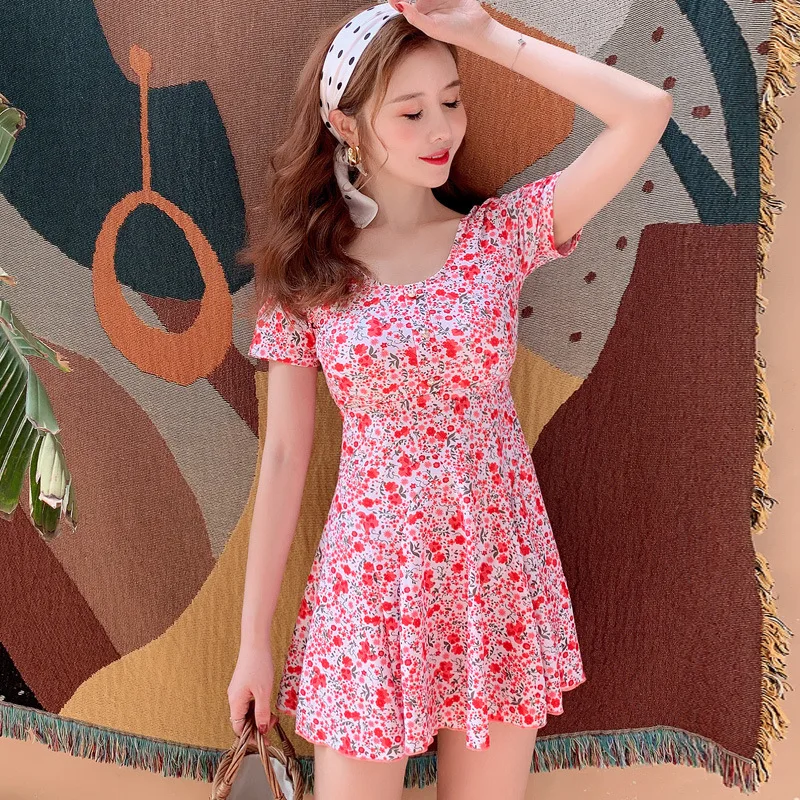 

One Piece Swimsuit Woman Swimwear With Push Up Swiming Suit Women 2019 Swimsuits Onepiece Female Sexy Korea Ins Hot Bathing
