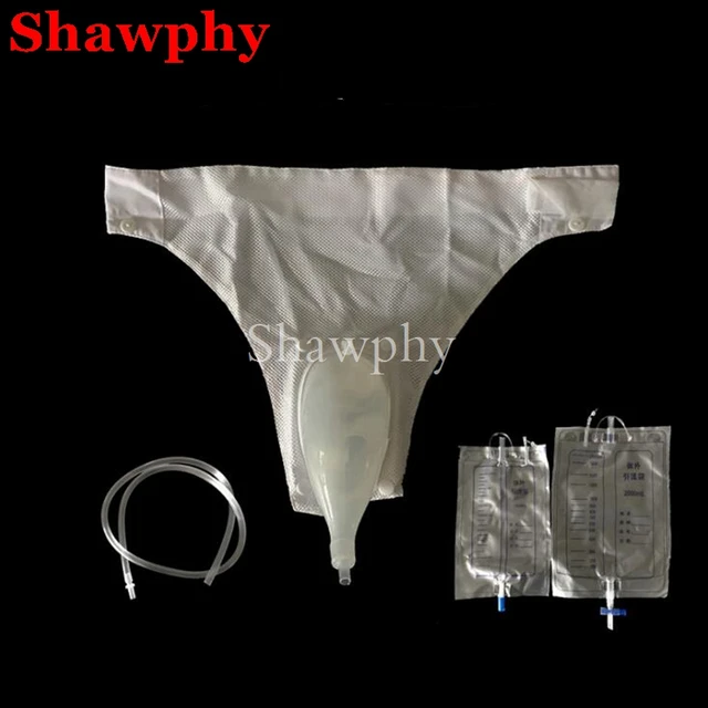 노인 남성 여성 실리콘 소변 수집기 가방