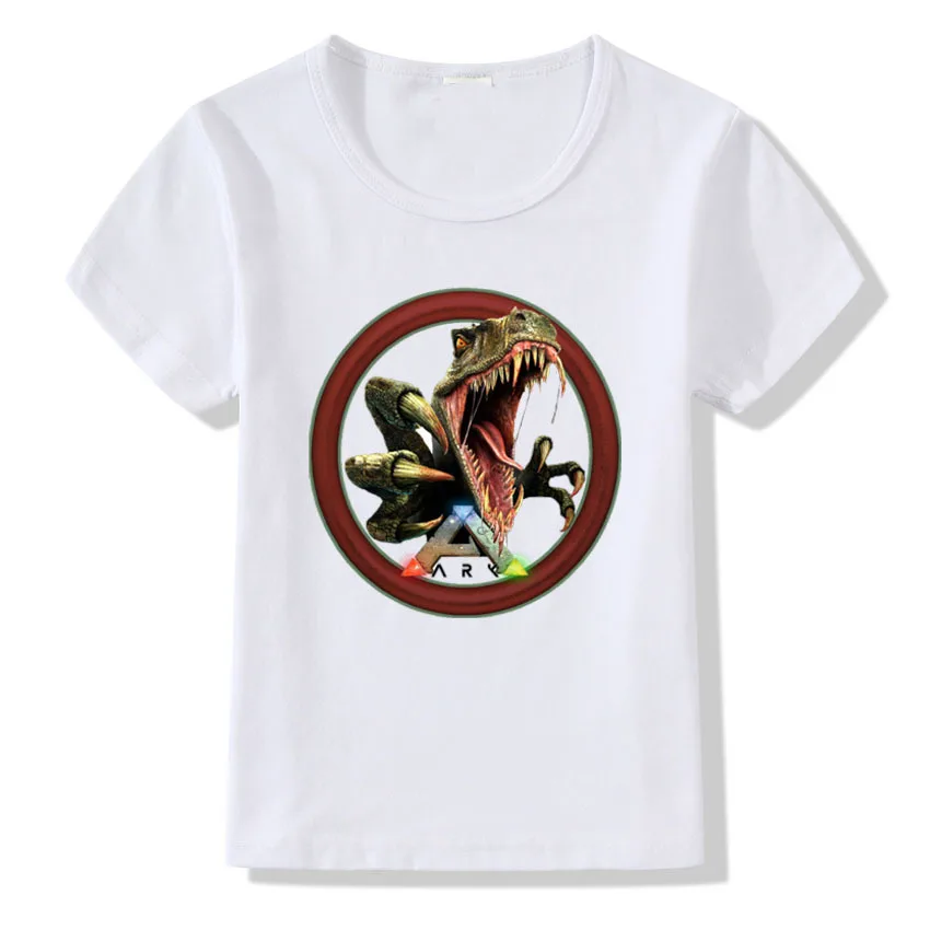 

T shirt for Kids Cool Kong Long Tshirt Boys Girls O-neck White T-shirt Basic Tops toddler boy shirts CT-2038