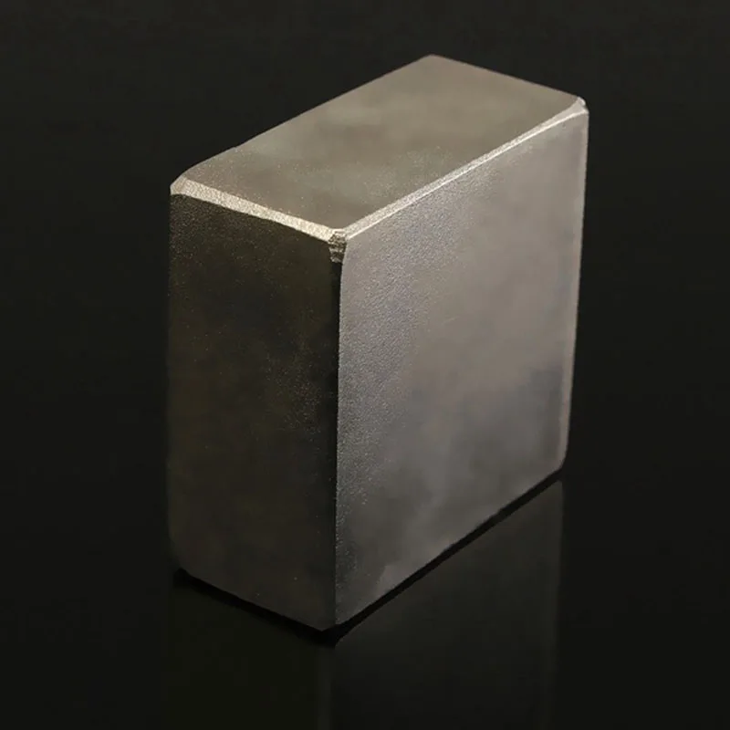 2 Pack 40X40X20Mm Big Neodymium Square Block Rare Earth Magnet Strongest N52 Grade