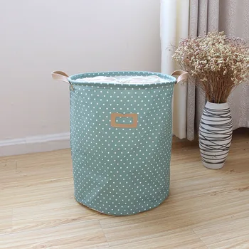 

Waterproof Laundry Hamper Bag Colorful Clothes Storage Baskets Home Clothes Barrel Kids Toy Storage Laundry Basket