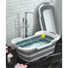 Детский душ, портативные силиконовые ванны для домашних животных, аксессуары для ванной, детские складные Нескользящие безопасность для ванной, безопасность для кошек, собак, ванны