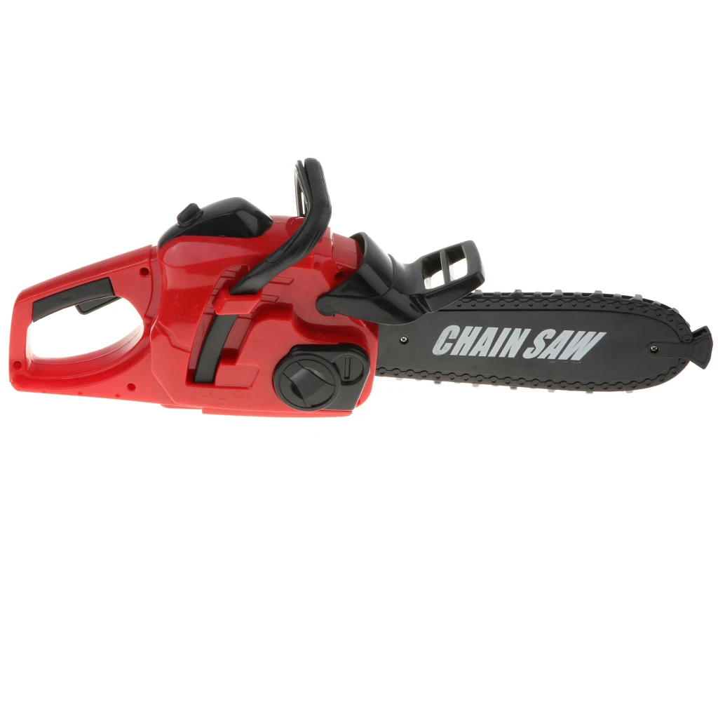 16'' Electric Chainsaw Toy Construction Tool for Kids Pretend Play with Realistic Movement and Sounds 5