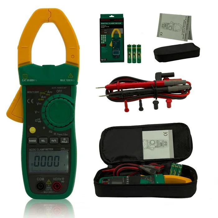 

MS2138R AC/DC Digital Clamp Meter