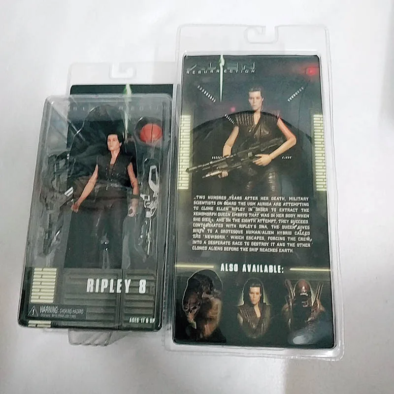 NECA Alien Series 14 Ripley 8 Resurrection Xenomorph Warrior фигурка Коллекционная модель игрушки куклы подарок