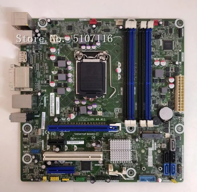 Высококачественная настольная материнская плата для DQ77MK 1155 DDR3 Q77 будет испытания перед отправкой