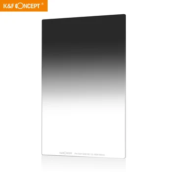 

K&F Concept Square Filter 100X150X2.0mm Soft 4 f-stop Multi Coated Compatible Graduated Neutral Density Filter Cokin Z Holder
