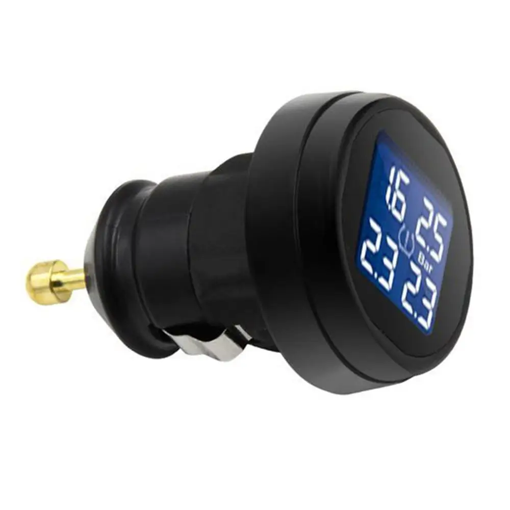 Встроенный TPMS TS61 система контроля давления в шинах Инструмент беспроводной в режиме реального времени прикуриватель TPMS датчик автомобильный комплект
