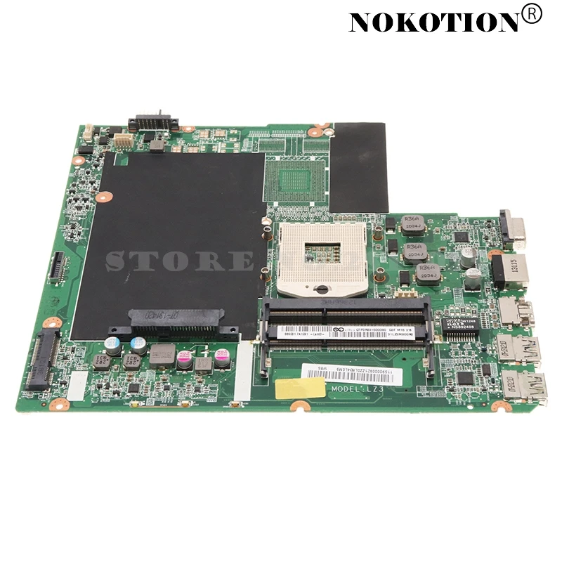 NOKOTION DA0LZ3MB6G0 для Lenovo ideapad Z580 ноутбук Motheboard HM76 DDR3 11S90000921 | Компьютеры и офис