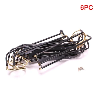 

6 Pcs Enter American Portable Falling Ball Iron Billiard Table Use Durable Elegant Practical Snooker Rail Universal Accessories