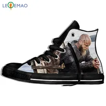 Прогулочные парусиновые ботинки; дышащая обувь; Рагнар из «викингов»; Lothbrok Lagertha; Высокие Мокасины в стиле хип-хоп в стиле Харадзюку; классические спортивные кроссовки