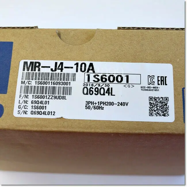 1 шт. Mitsubishi MR-J4-10A AC сервопривод MRJ410A