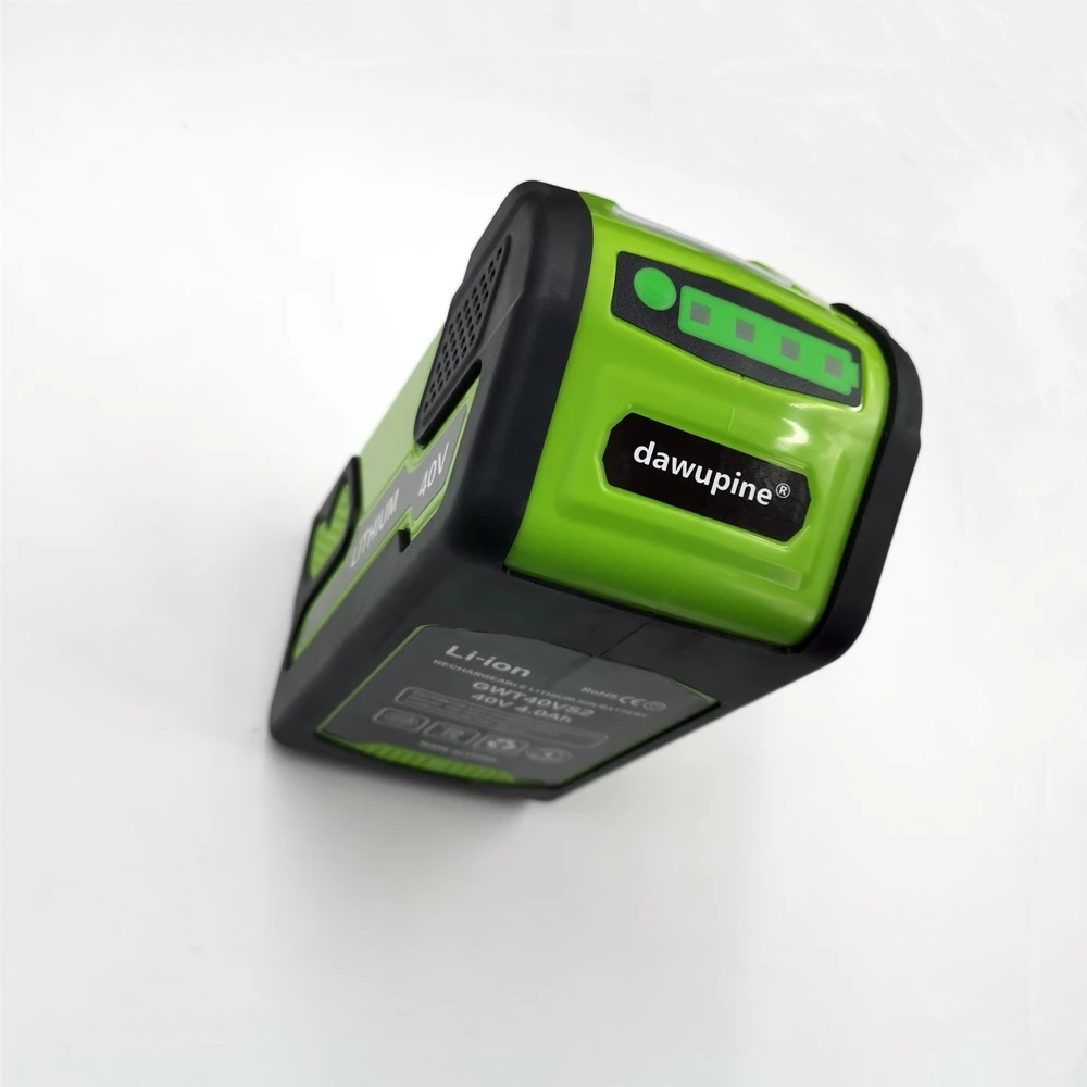 Для GREENWORKS 40 В литиевая батарея Зарядка ручной толчок 19 дюймов для газонокосилки газонокосилка сменный аккумулятор 4.0ah 6.0ah