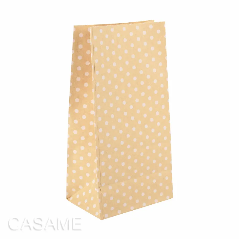 Polka Dot Paper Party Bags Kmart 10/20/30 Pcs Kraft Dot Paper Bag