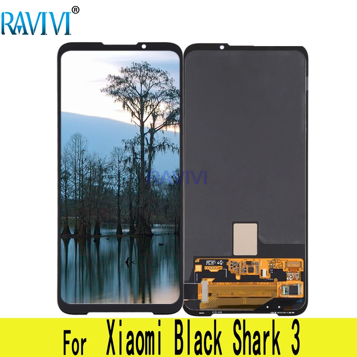 ЖК-дисплей AMOLED 6 67 дюйма для XIAOMI Black Shark 3 сенсорный экран протестированный