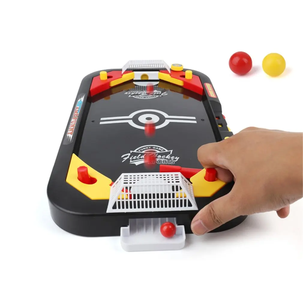  2 In 1 Ice Hockey Table Game Competitive Game Mini Soccer Table Parent-Child Interactive Children'S