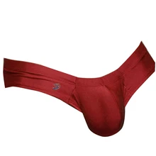 Сексуальное мужское нижнее белье с низкой талией, тонкие боксеры с мешочком для пениса, одноцветное нижнее белье