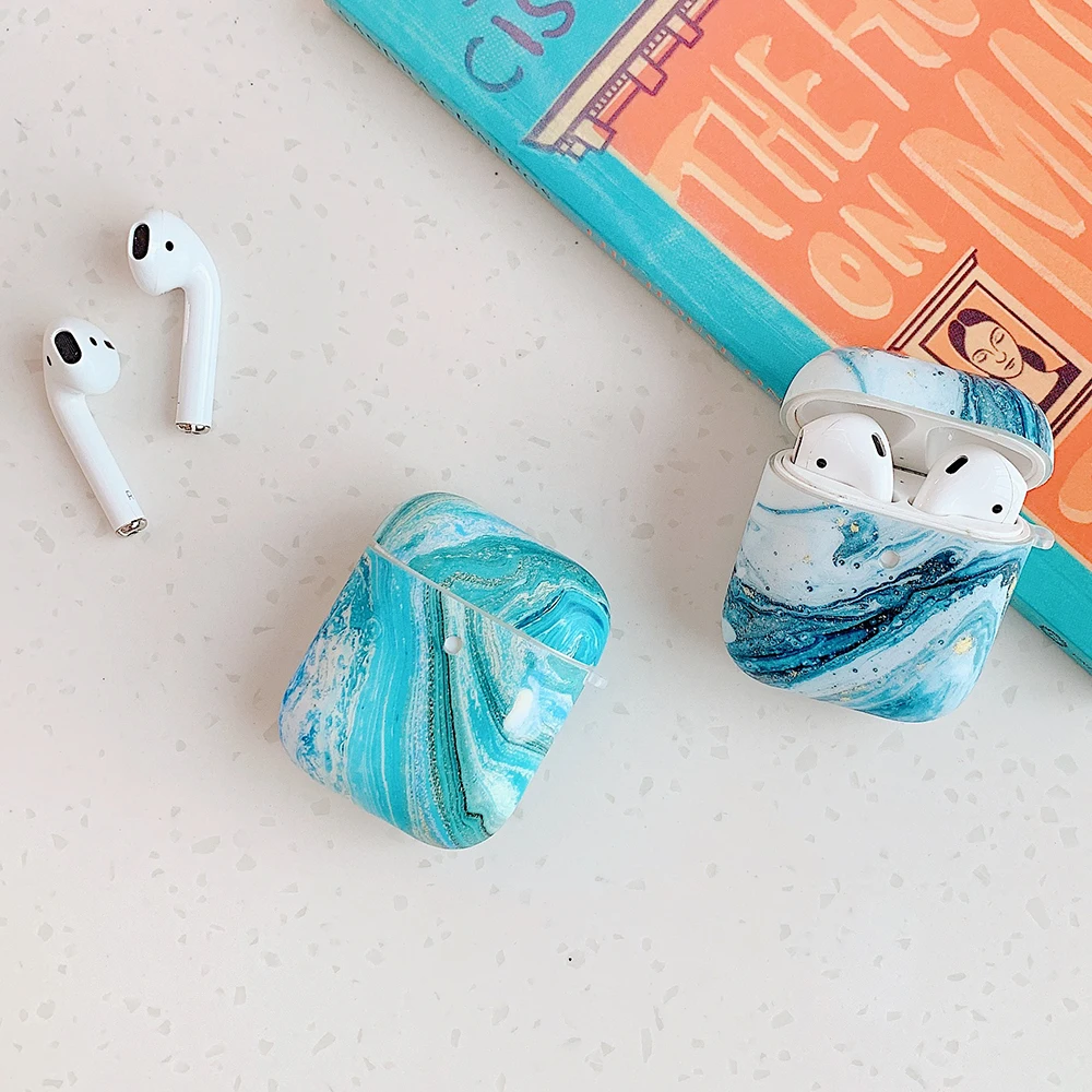 Мягкий IMD Bluetooth чехол для беспроводных наушников текстурированный защитный AirPods