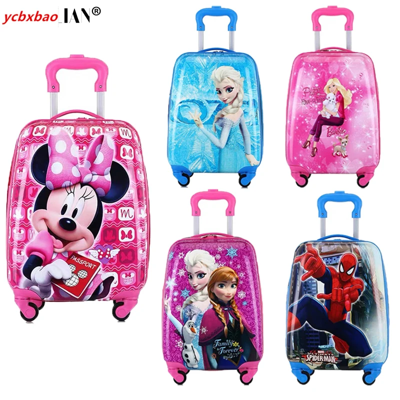 

Kids Suitcase Children Travel Trolley Suitcase wheeled suitcase for kids Rolling luggage suitcase Child Travel Luggage bags case