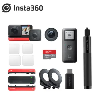 

Original Insta360 ONE R Action Camera 5.7K 360 Lens video camera 4K wide angle waterproof Action Camera