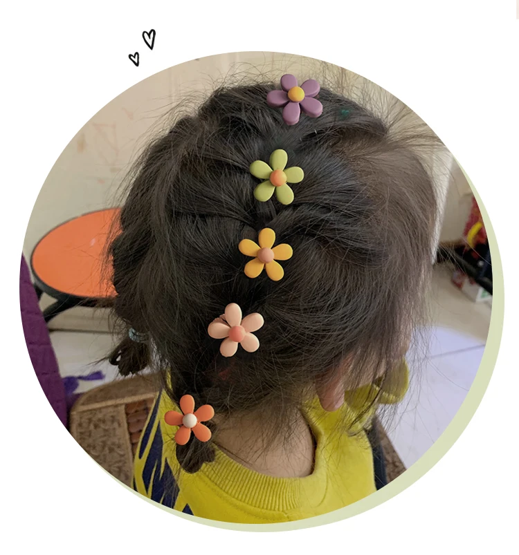3/6/10Pcs/Set Girls Cute Cartoon Animals Fruit Elastic Hair Bands Scrunchies Ponytail Holder Headbands for Kids Hair Accessories