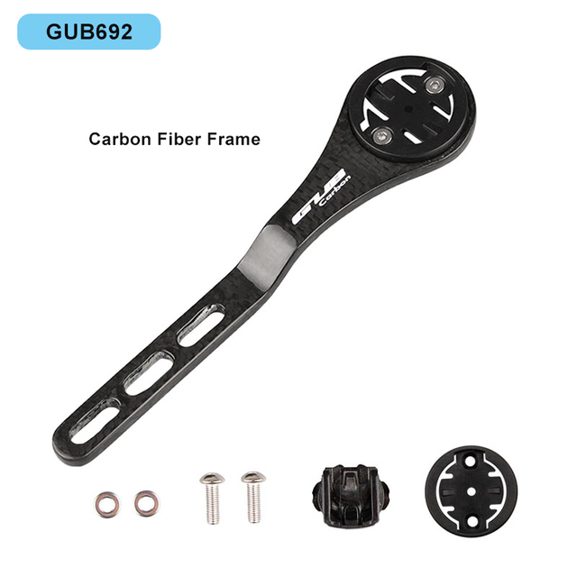 692 3K Carbon Fiber Stand Road Bicycle Handlebar Drop Bar Install Cycling Computer Stopwatch Stand for GARMIN CATEYE Bryton