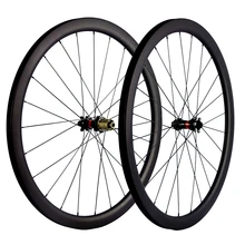 Дорожный карбоновые велосипедные колёса 40 мм Глубина UD матовый диск тормозной без тормозная поверхность клинчерная покрышка из углеродного волокна велосипедная пара колес