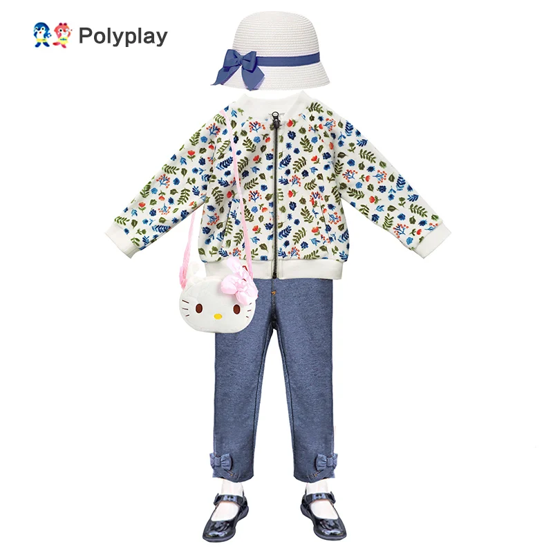 

Girls 0-3 years old will be the new girl floral jacket in 2019