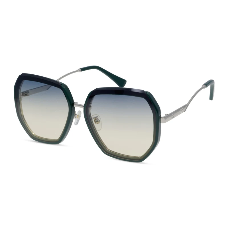 

2021 Gradient Color Sunglasses Brand Designer Classic Metal Glasses Ladies Driving Oculos De Sol UV400