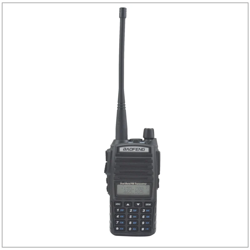 Black UV 82 walkie takie baofeng 8 Вт UV82 двухдиапазонный VHF/UHF радио двойной PTT переключатель радио baofeng Радио UV-82 8 Вт с гарнитурой громкой связи - Цвет: Black