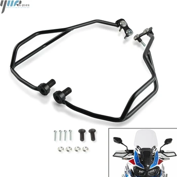 

Steel Left Right Motorcycle Handle Bar Hand Guard Bumper Protector Frame Fit For Honda CRF1000L Africa Twin 2016-2019 2018 2017