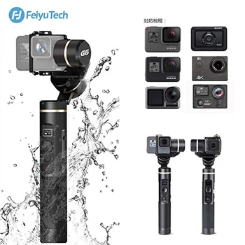 

Feiyu G6 3-Axis Handheld Gimbal stabilizer Splash Proof for GoPro Hero 6/5/4/3/Session,Sony RX0,Yi Cam 4K,AEE Action Camera RXO