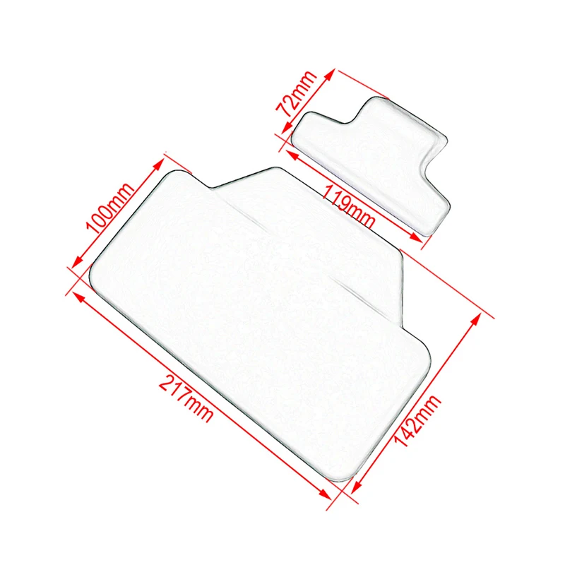 Passenger Backrest Back Pad Rear Saddlebag Trunk Sticker for BMW F800GS ADV R1200GS F700GS G310GS R 1200 GS Adventure