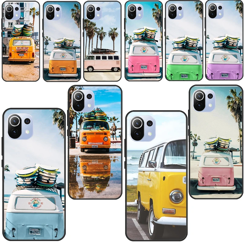 Custodia Combo Van Surf Per Poco X3 Pro M3 F2 F3 Pro Cover Per Xiaomi Mi 11 Ultra 9T 10T Pro Mi Note 10 Lite