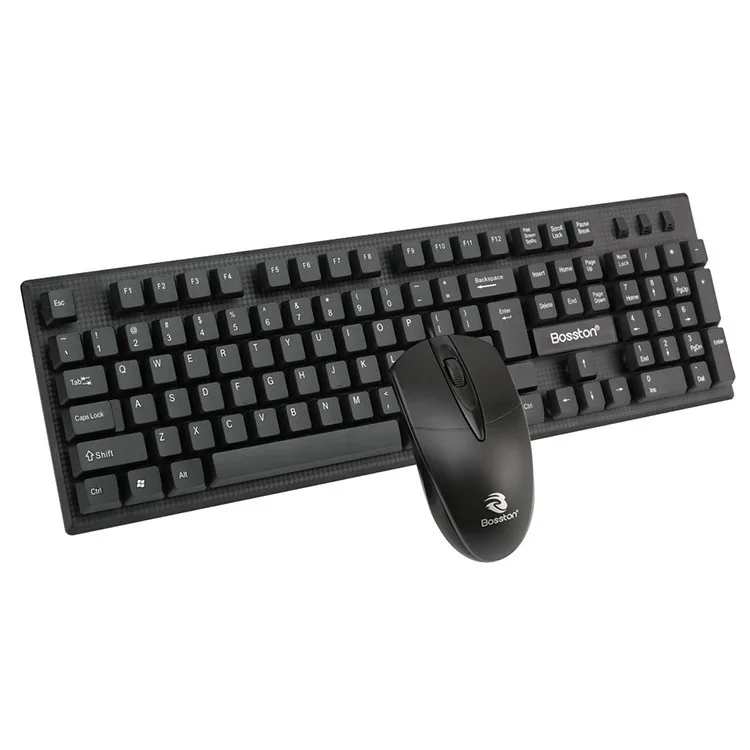 

BOSSTON D5100 Pattern Business Office Keyboard And Mouse Kit usb ps/2 Computer Keyboard Mouse Kit