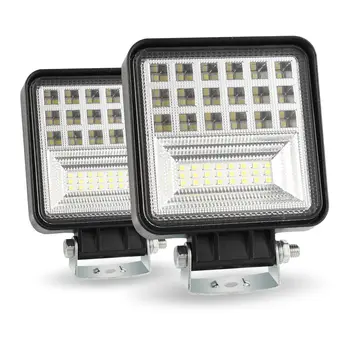 

Aluminum alloy LED Work Light Spotlight 126W 6000K Bar DC 9-30V Replacement Fog