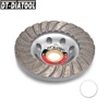 DT-DIATOOL Diamond Dia Grinding Wheel Segmented Turbo Row Cup Grinding Wheel Discs for Concrete Brick Hard Stone