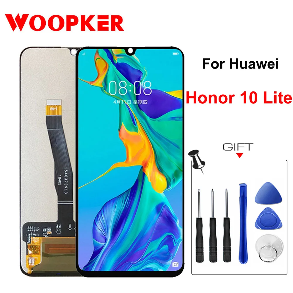 Touch Screen For Huawei Honor 10 Lite LCD Display 6.21inch Replace Assembly 10Lite lcd Repair Part | Мобильные телефоны и