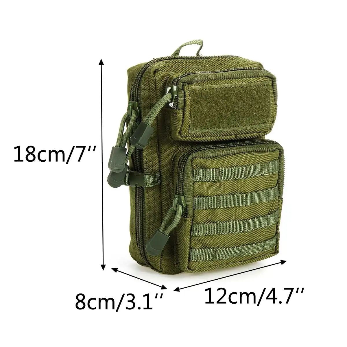 Тактический чехол универсальная кобура Военная Molle сумка с поясом на бедра и талию кошелек сумка кошелек чехол для телефона на молнии Кемпинг походные сумки