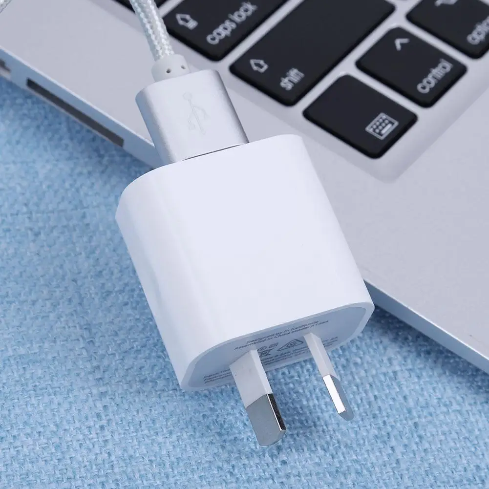 ALLOET AU штекер с двумя портами USB мобильный телефон зарядное устройство Быстрая