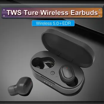 

M1 Bluetooth Earphones 5.0 TWS Fingerprint Touch Control HD Stereo Wireless Headsets Noise Cancelling Gaming Headset